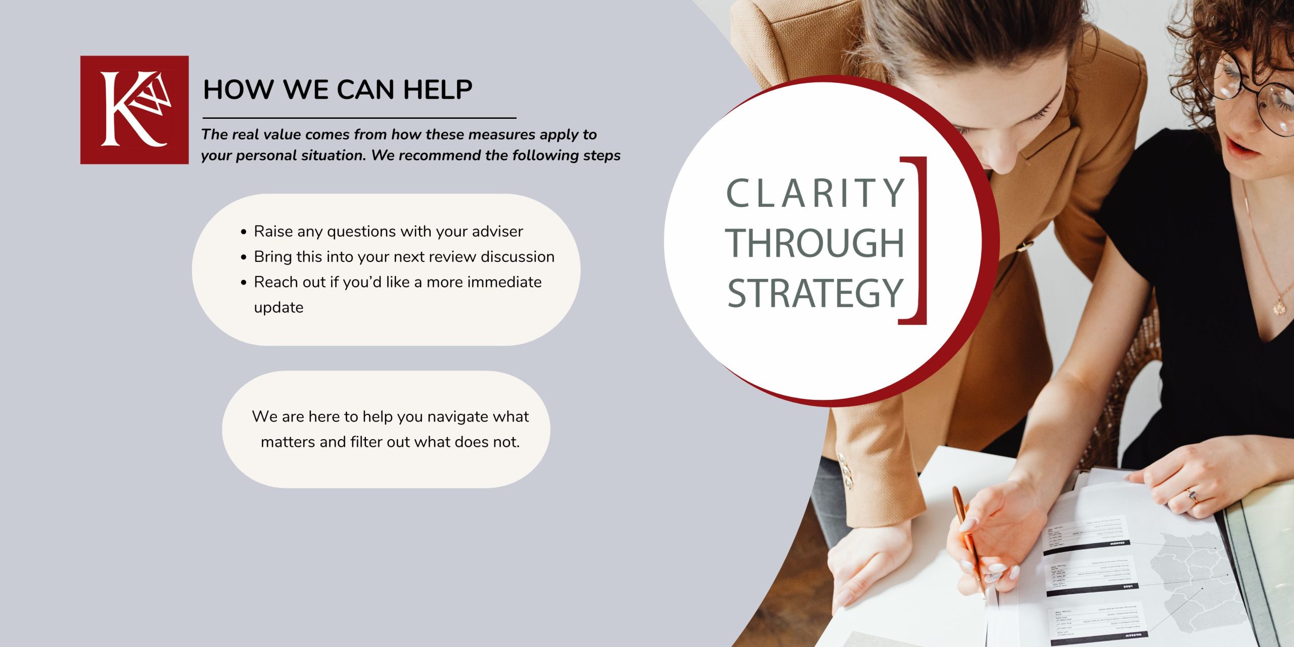 How we can help